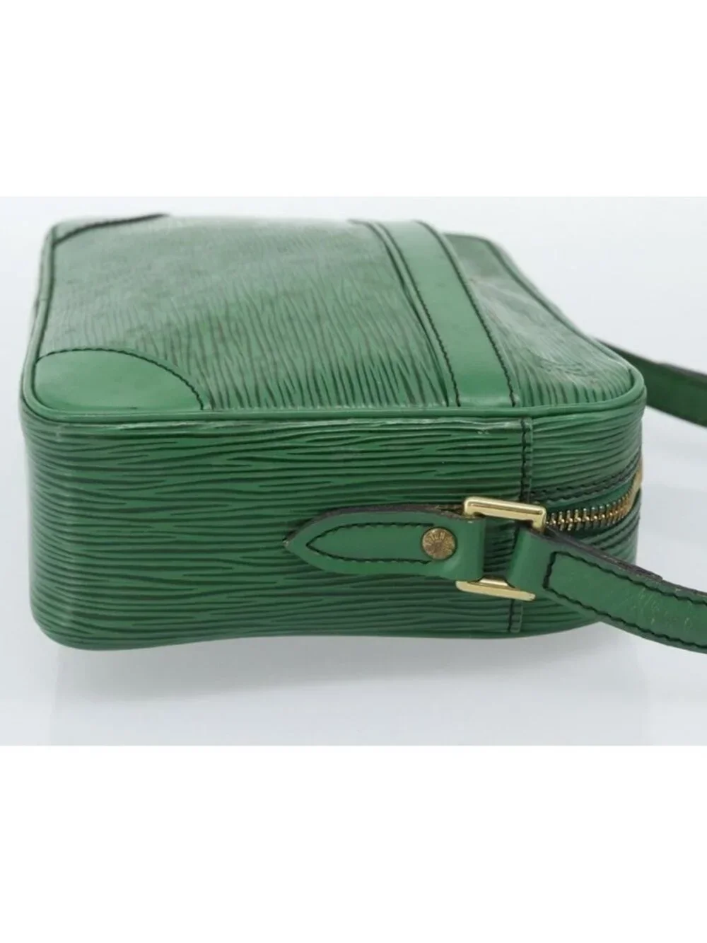 Authentic LOUIS VUITTON Epi Trocadero 23 Shoulder Bag Green M52304 LV